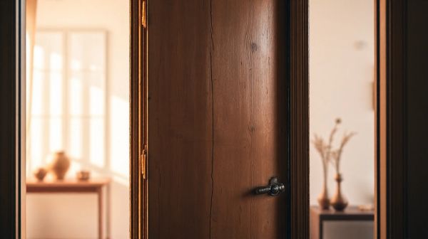 Meilleures astuces pour améliorer l'étanchéité d'une porte en bois